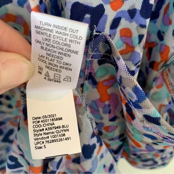 Logo Lori Goldstein Multicolor Cardigan Size S - Picture 7 of 8